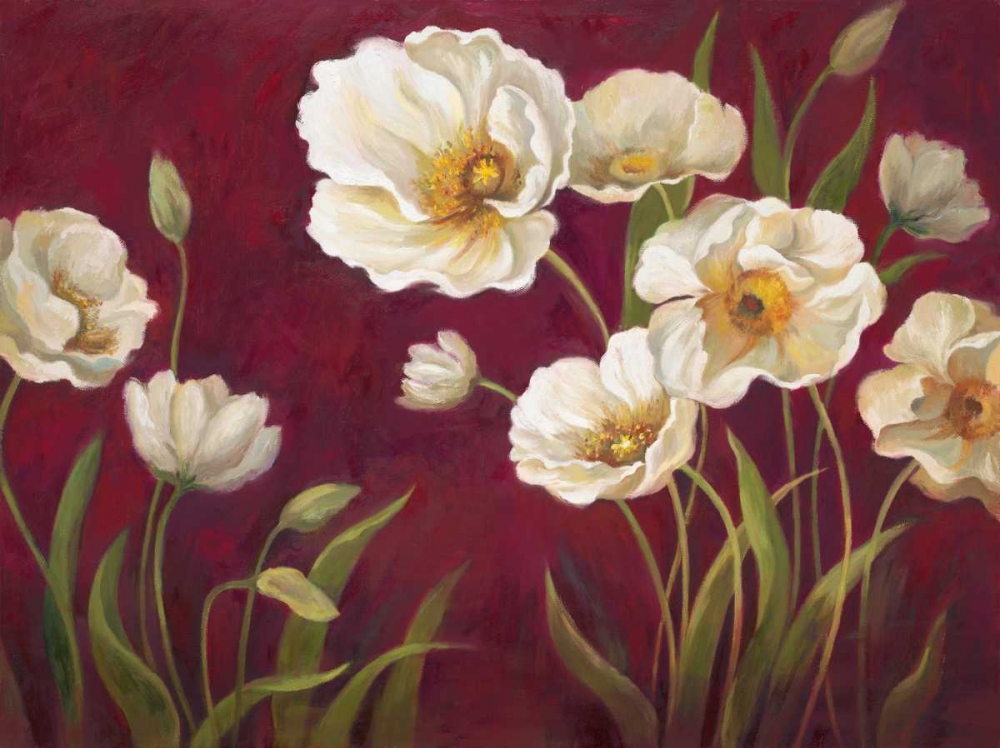 Wall Art Painting id:66314, Name: Harmony Poppies, Artist: Art Atelier Alliance