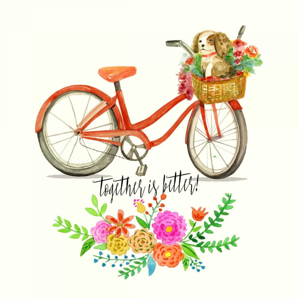 Wall Art Painting id:105822, Name: Together Is Better!, Artist: Jing, Jin