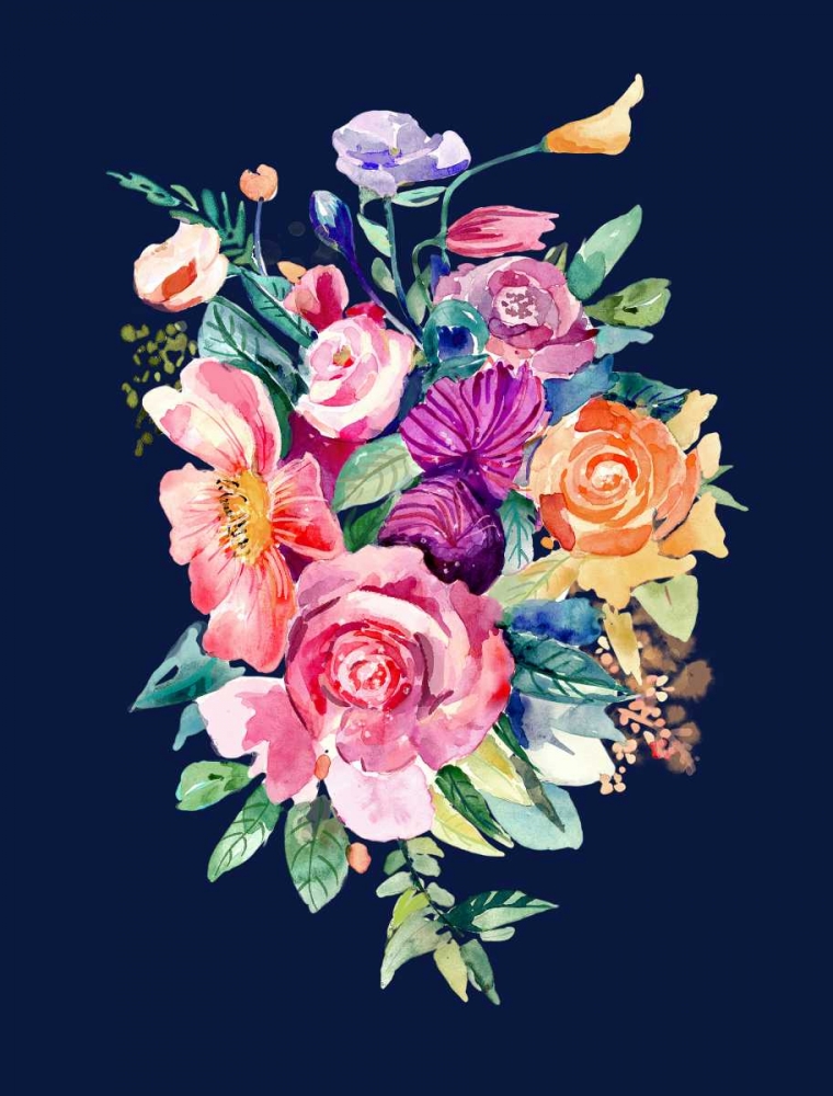 Wall Art Painting id:142334, Name: Enchanted Flowers, Artist: Jing, Jin