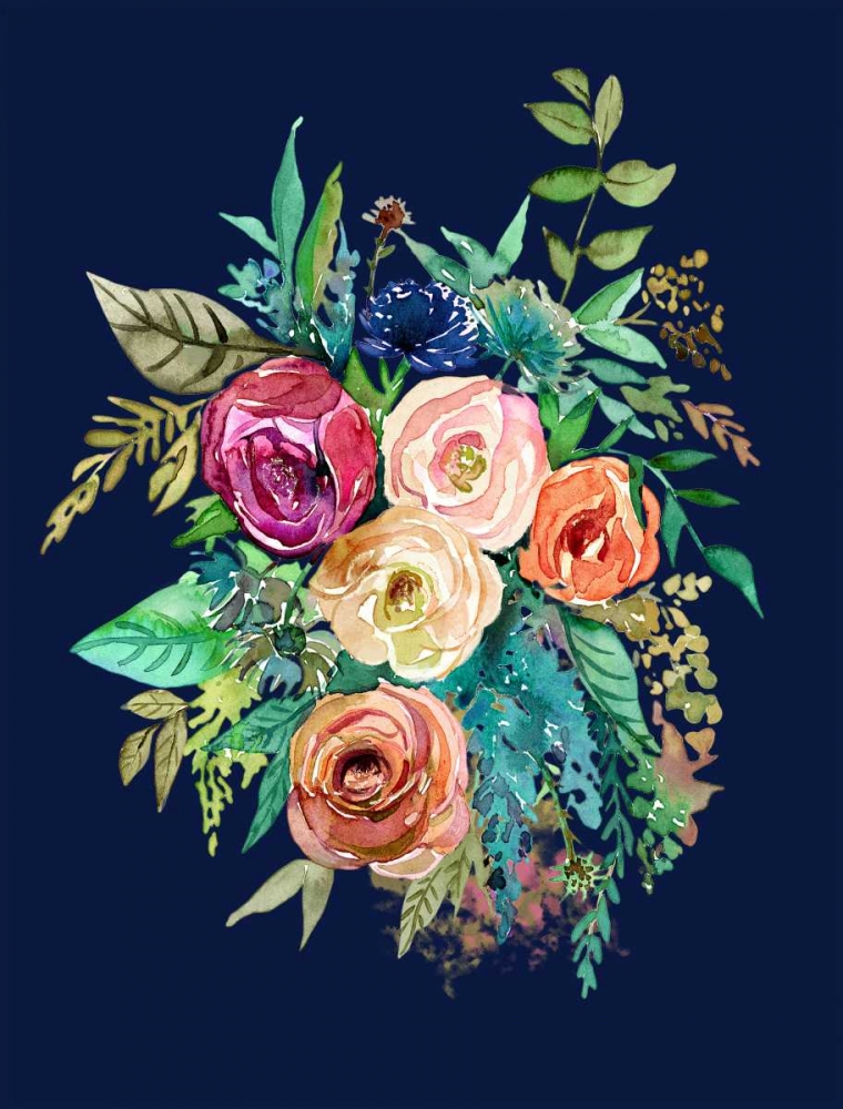 Wall Art Painting id:142335, Name: Enchanted Bouquet, Artist: Jing, Jin