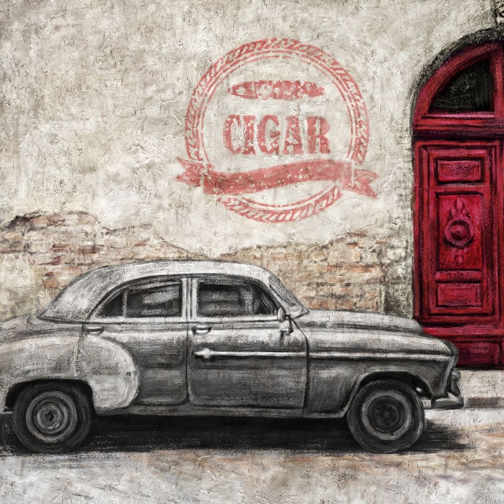 Wall Art Painting id:190833, Name: Streets of Havana1, Artist: Zheng, James