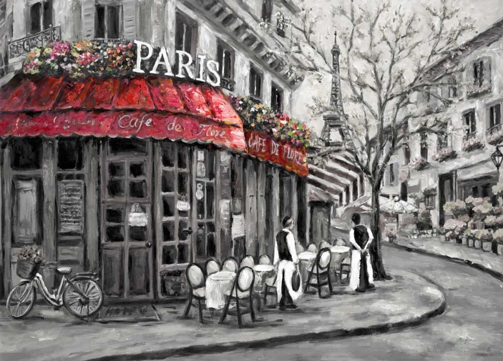 Wall Art Painting id:166601, Name: Red Awning, Artist: Brighton, William