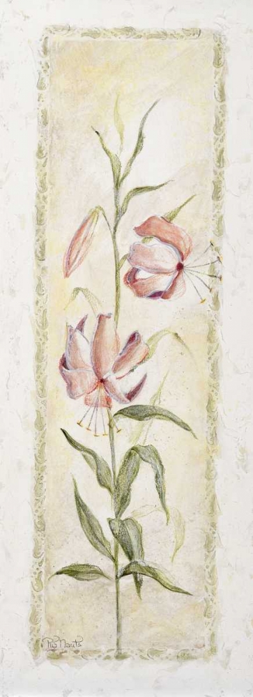 Wall Art Painting id:58088, Name: Garden delight-lily, Artist: Bonet, Julia