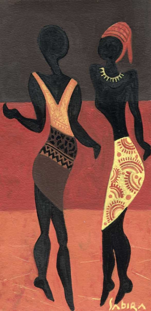 Wall Art Painting id:58309, Name: Afric figura I, Artist: Manek, Sabira