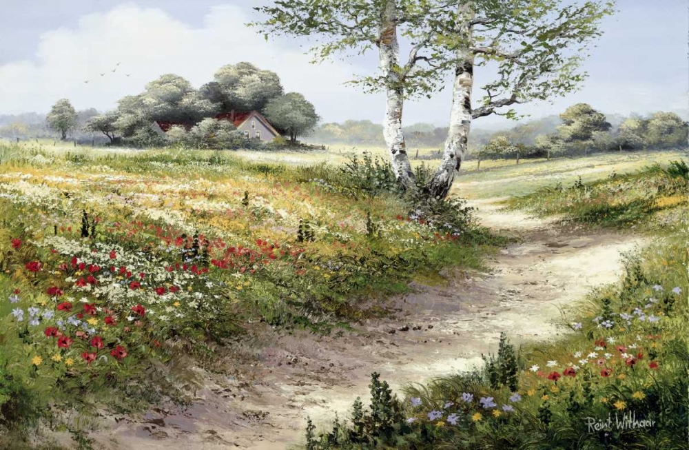 Wall Art Painting id:58644, Name: Path to the horizon, Artist: Withaar, Reint