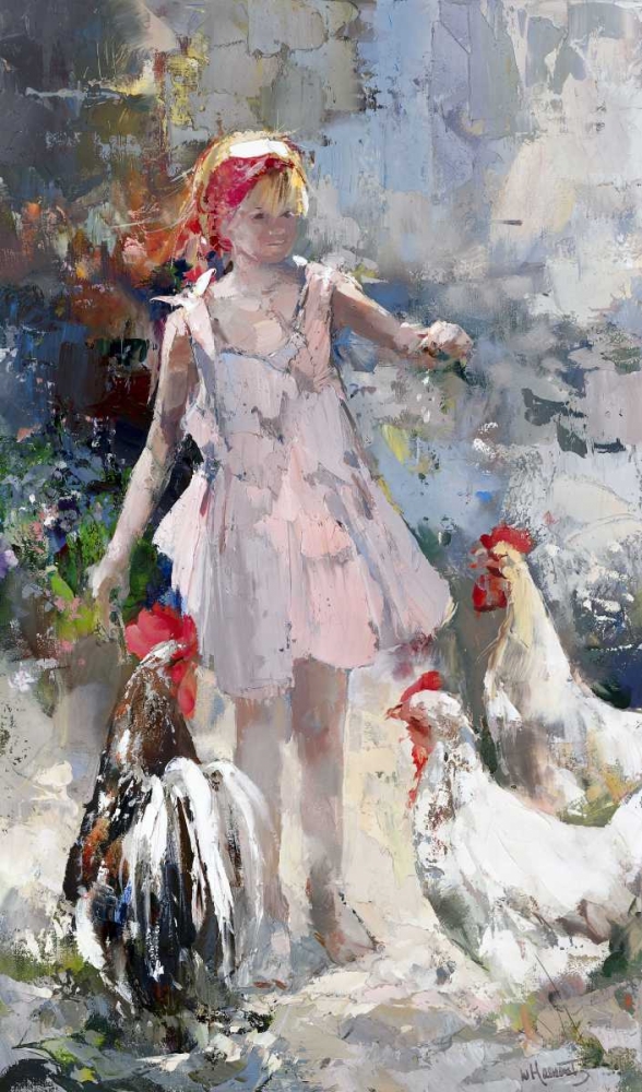 Wall Art Painting id:58881, Name: Feathered friends, Artist: Haenraets, Willem