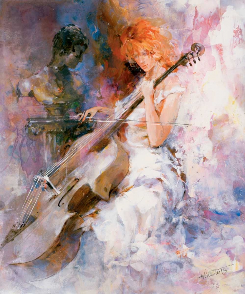 Wall Art Painting id:58895, Name: Musical moments, Artist: Haenraets, Willem