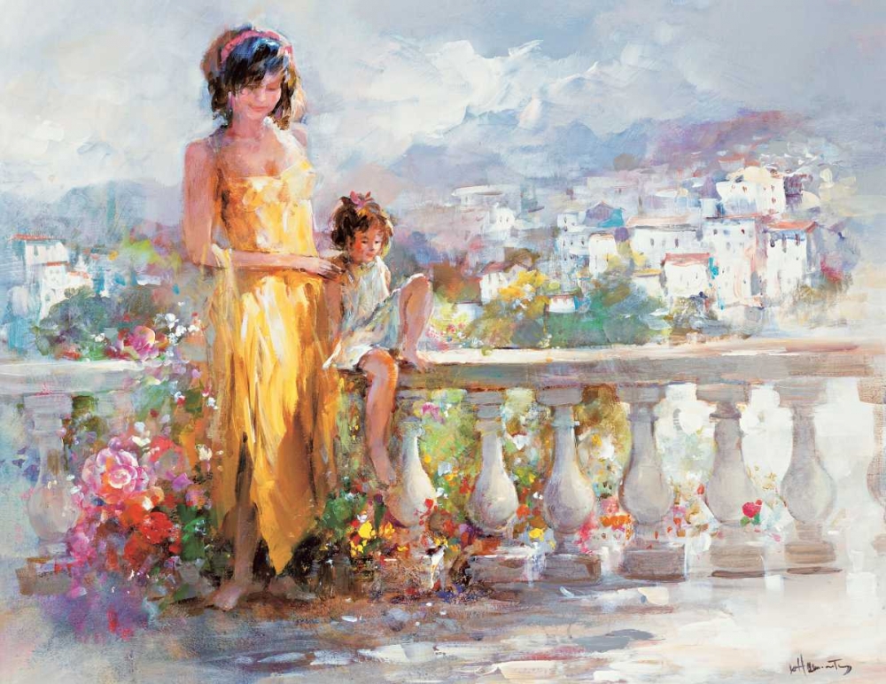 Wall Art Painting id:58913, Name: Happy together, Artist: Haenraets, Willem