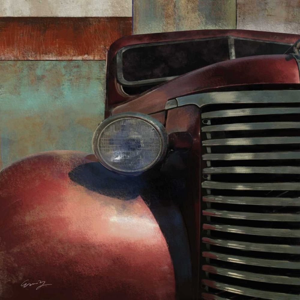 Wall Art Painting id:67085, Name: NOSED HOT ROD, Artist: Yang, Eric