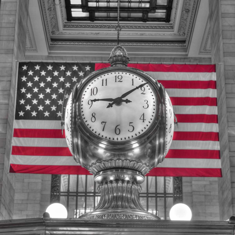 Wall Art Painting id:103540, Name: Clock in Grand Central Terminal, New York, Artist: Frank, Assaf