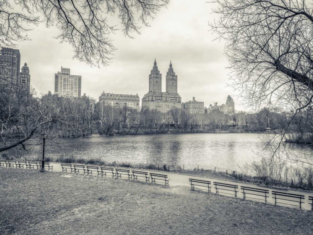 Wall Art Painting id:104231, Name: Central park with Manhattan skyline, New York, Artist: Frank, Assaf