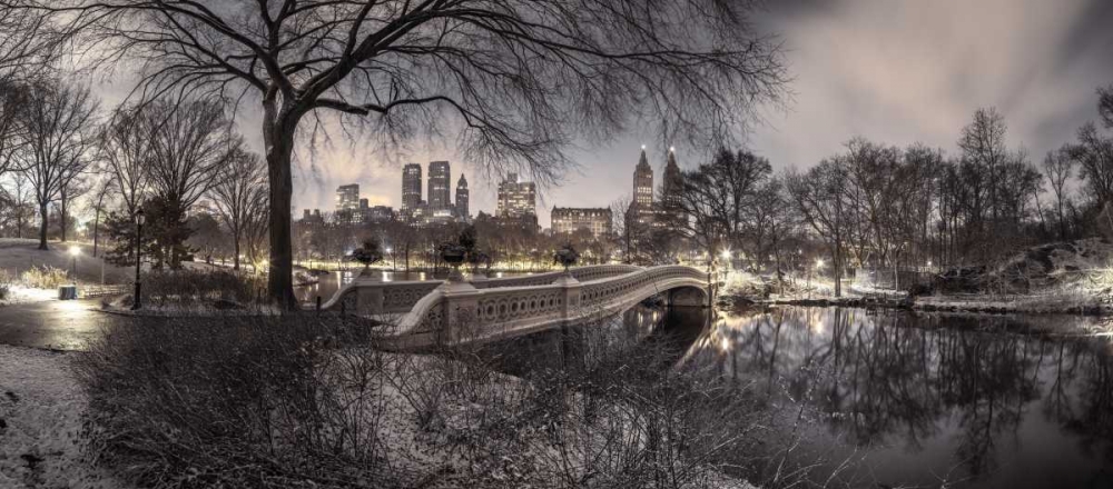 Wall Art Painting id:104240, Name: Central park with Manhattan skyline, New York, Artist: Frank, Assaf