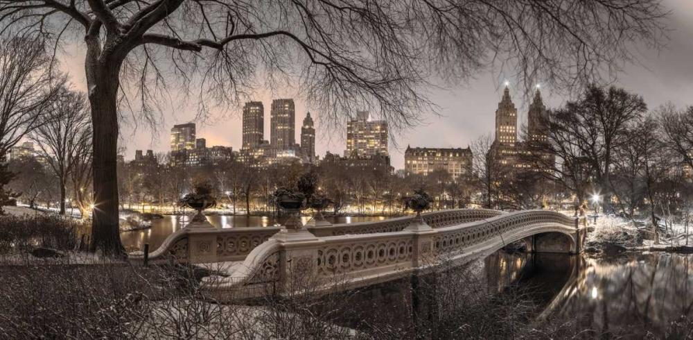 Wall Art Painting id:104242, Name: Central park with Manhattan skyline, New York, Artist: Frank, Assaf