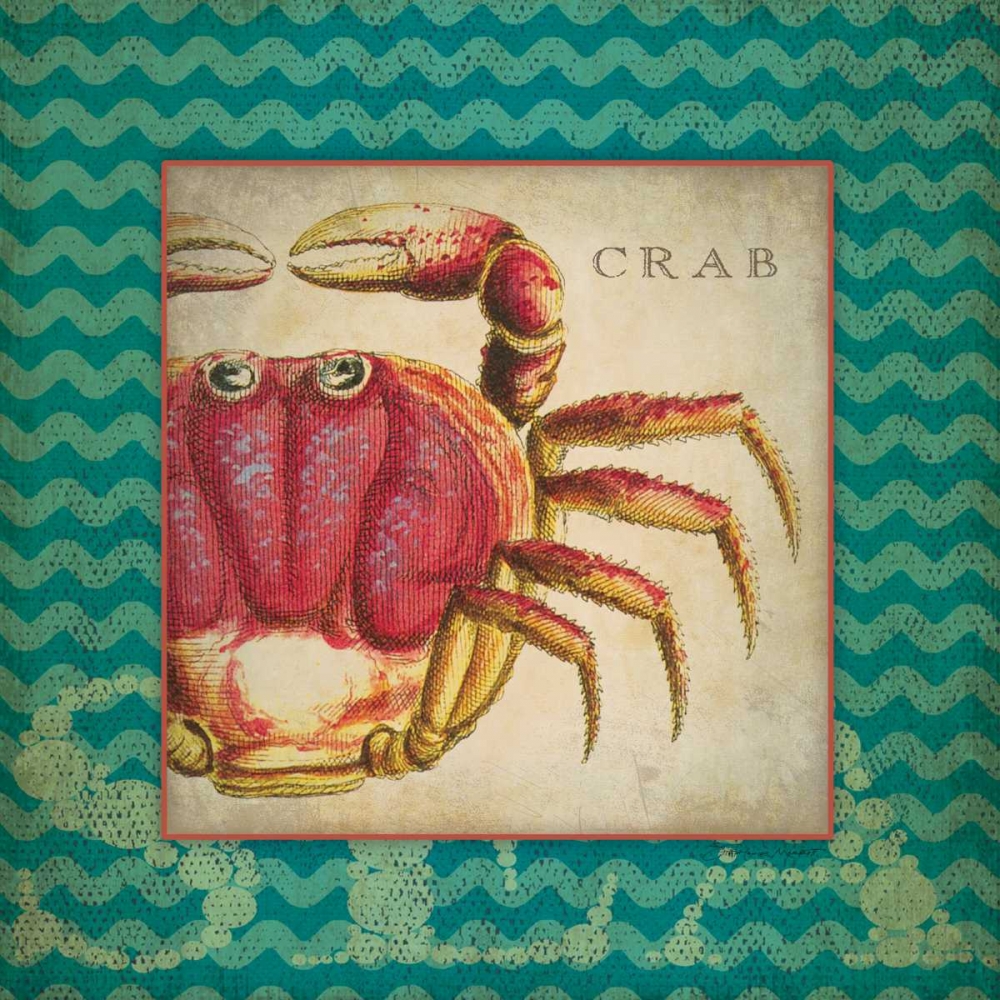 Wall Art Painting id:70666, Name: Crab, Artist: Marrott, Stephanie