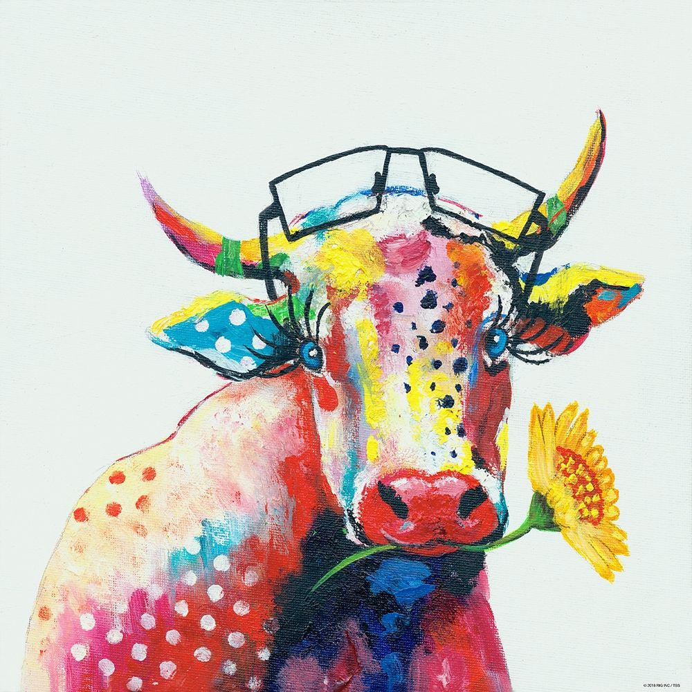Wall Art Painting id:213354, Name: Cow, Artist: TBS