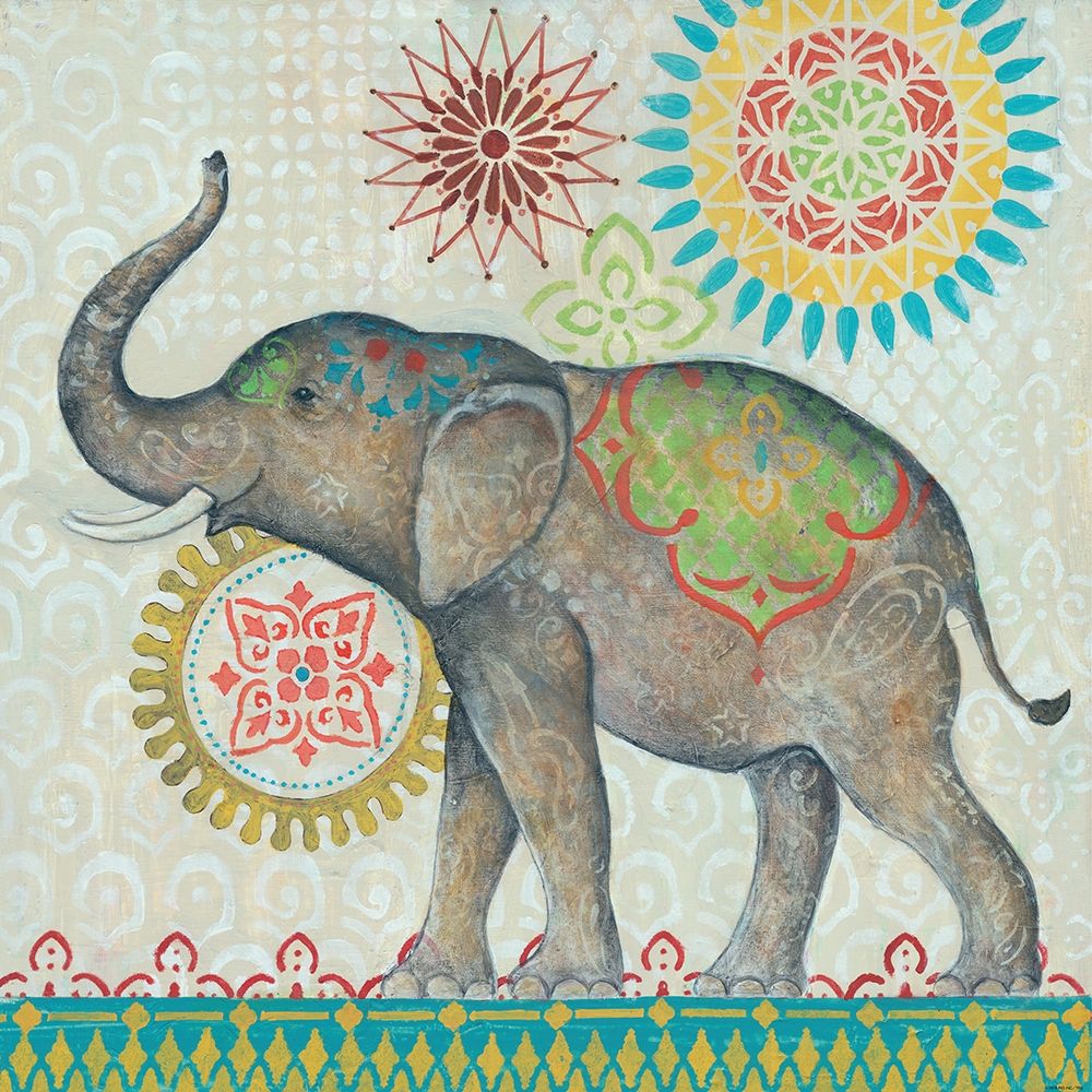Wall Art Painting id:213384, Name: Elephant, Artist: TBS