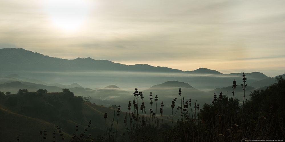 Wall Art Painting id:213399, Name: Fog in the Mountain, Artist: Linden, Sally