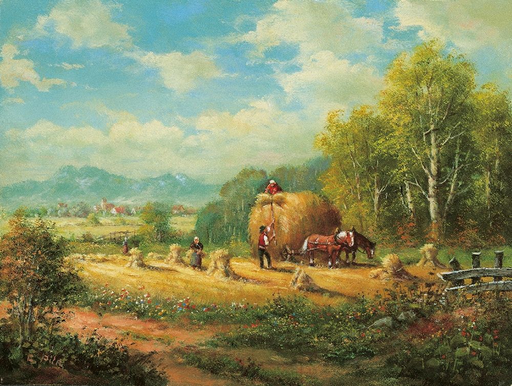 Wall Art Painting id:248331, Name: OCTOBER AFTERNOON, Artist: Pila
