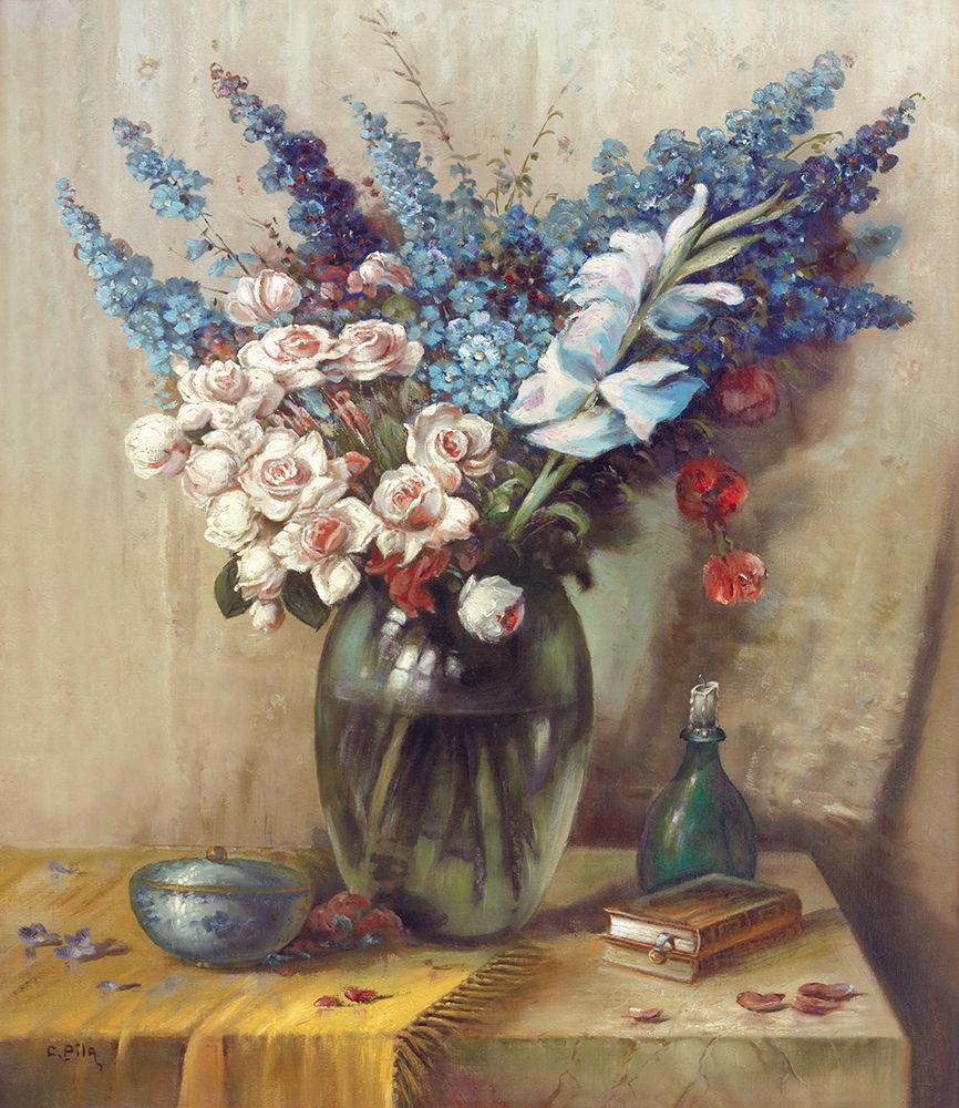 Wall Art Painting id:248326, Name: JULY BOUQUET, Artist: Pila