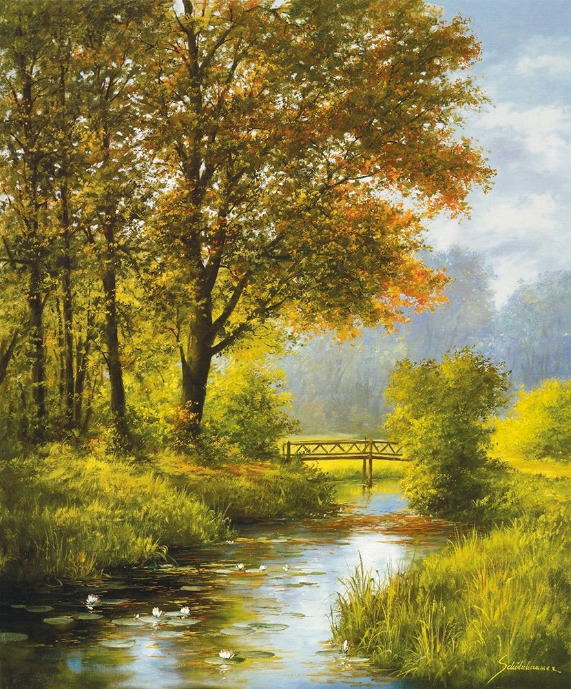Art Print: DREAMY CREEK II