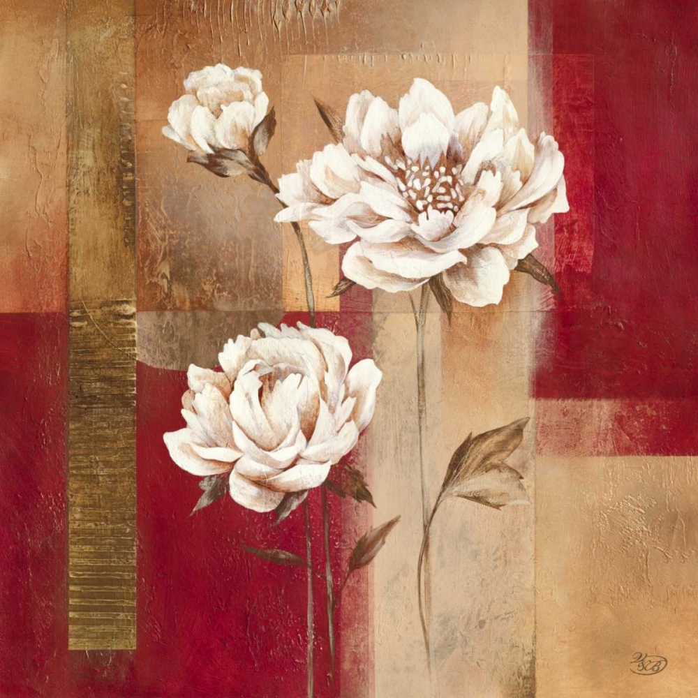 Wall Art Painting id:136927, Name: Shimmering Blossom, Artist: Verbeek-Van Den Broek