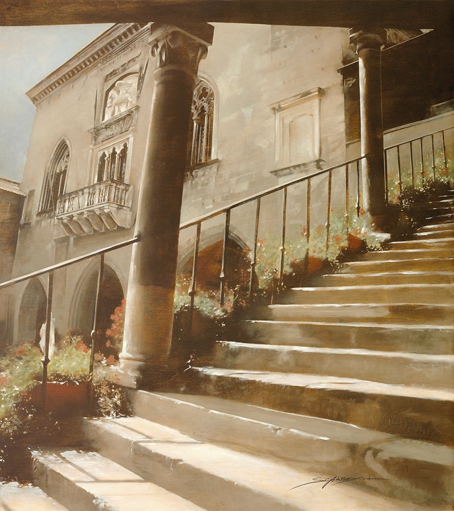 Wall Art Painting id:248480, Name: DE FRONTE PIAZZA VECCIA, Artist: Sgarbossa, Antonio