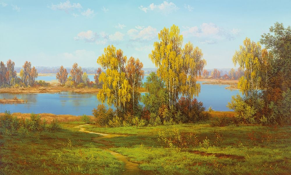 Wall Art Painting id:248536, Name: AUTUMN Landscape, Artist: Slava