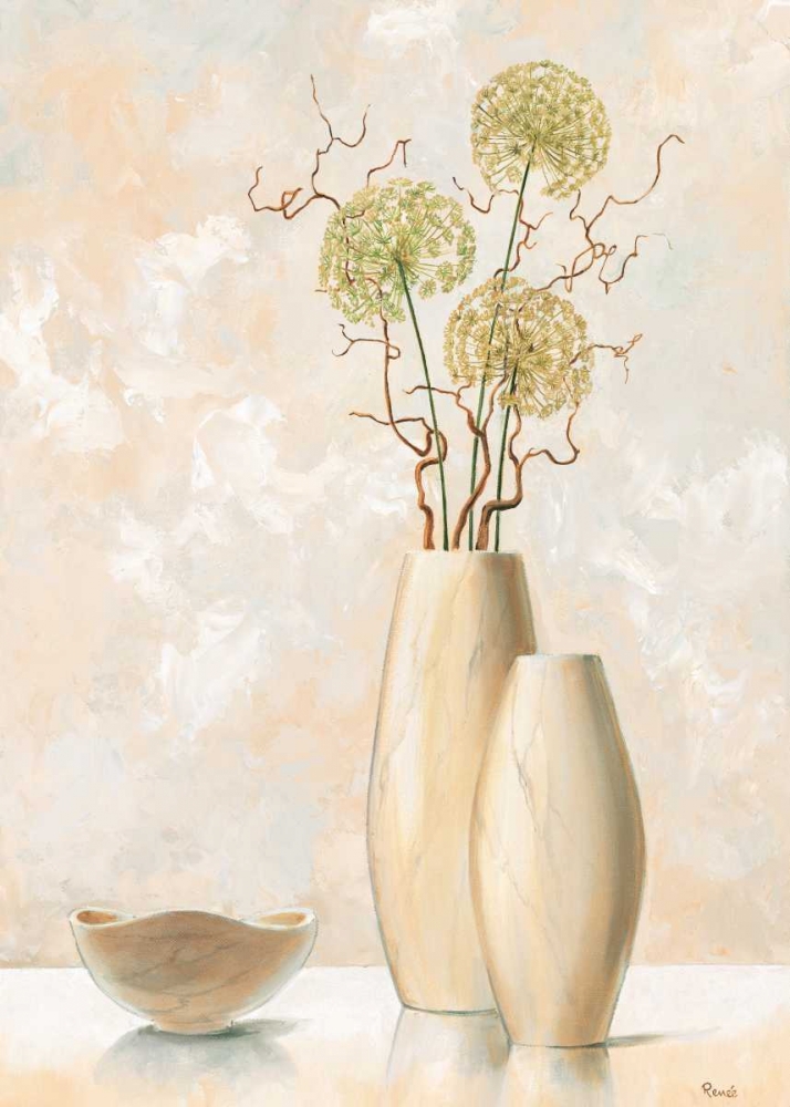 Wall Art Painting id:85432, Name: Vases with pastel II, Artist: Renee