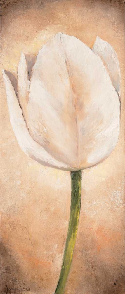 Art Print: Tulip on beige I