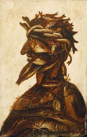 Wall Art Painting id:184724, Name: The Four Elements - Water, Artist: Arcimboldo, Giuseppe