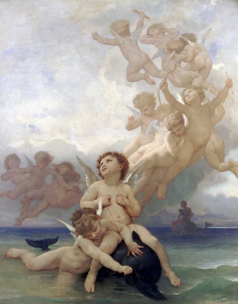 Wall Art Painting id:88778, Name: The Birth of Venus, Artist: Bouguereau, William-Adolphe