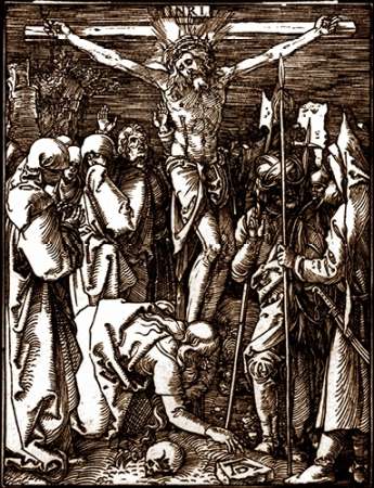 Wall Art Painting id:184806, Name: The Crucifixion, Artist: Durer, Albrecht