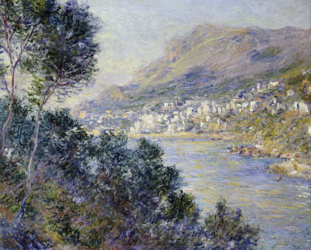 Wall Art Painting id:89024, Name: A View of Cape Martin, Monte Carlo, Artist: Monet, Claude
