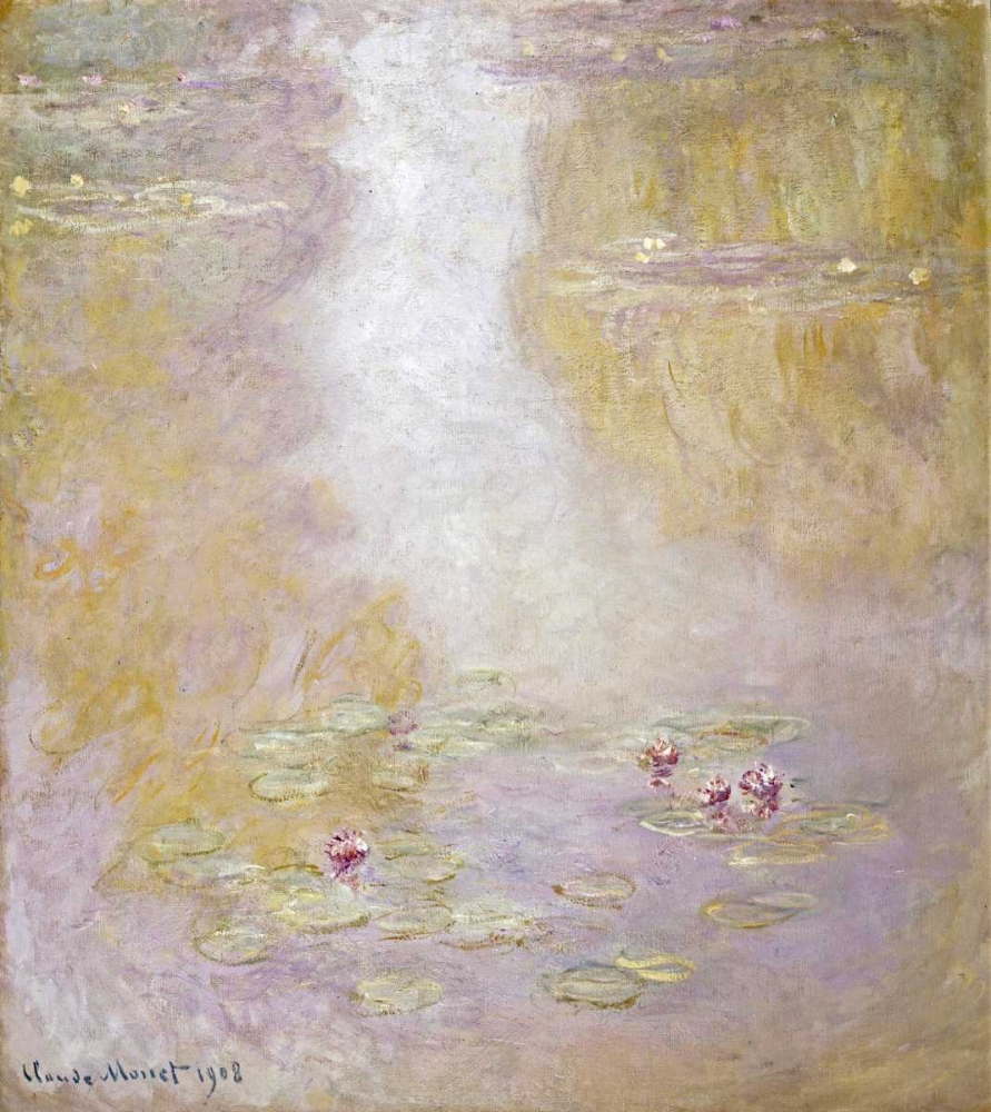 Wall Art Painting id:89065, Name: Water Lilies, Giverny, Artist: Monet, Claude