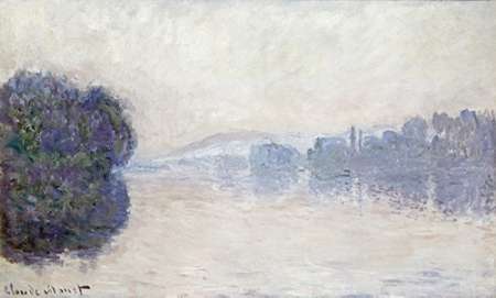 Wall Art Painting id:184932, Name: The Seine Near Vernon, as Seen in the Morning, Artist: Monet, Claude