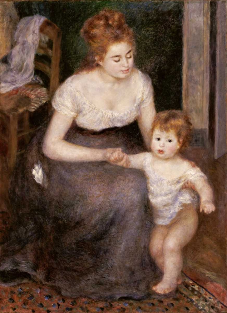 Wall Art Painting id:89149, Name: The First Step, Artist: Renoir, Pierre-Auguste