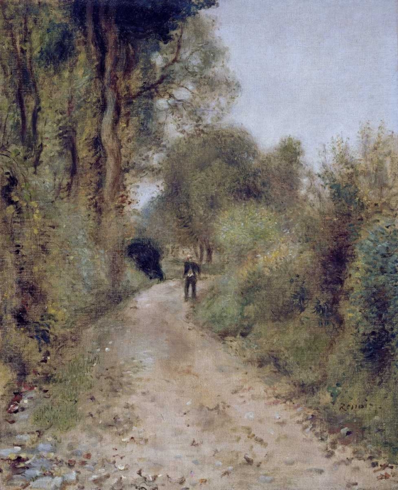 Wall Art Painting id:89168, Name: On The Path, Artist: Renoir, Pierre-Auguste