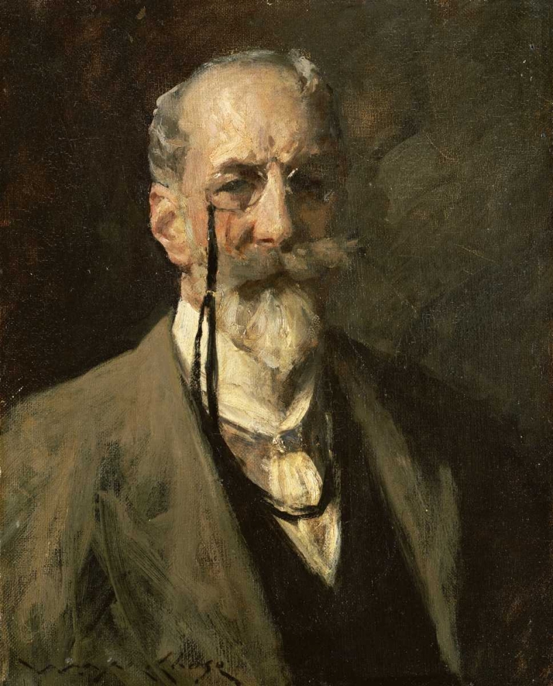 Wall Art Painting id:90280, Name: Self-Portrait, Artist: Chase, William Merritt