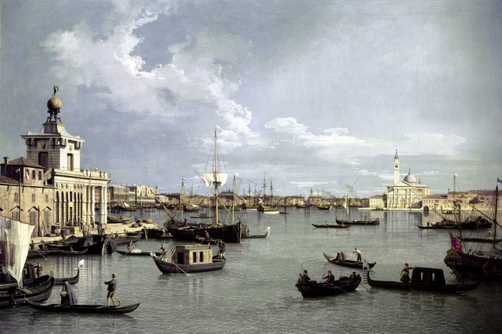 Wall Art Painting id:90803, Name: In Venice, Artist: Canaletto
