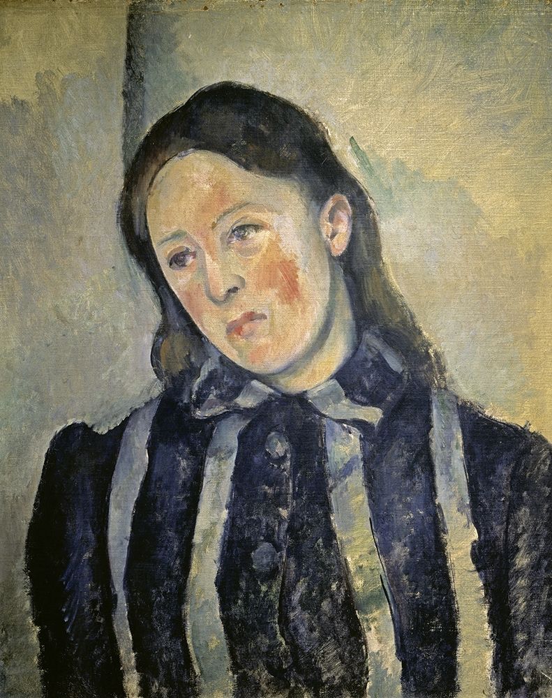 Wall Art Painting id:266119, Name: Madame Cezanne, Artist: Cezanne, Paul