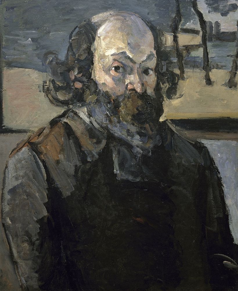 Wall Art Painting id:266123, Name: Portrait of The Artist, Artist: Cezanne, Paul