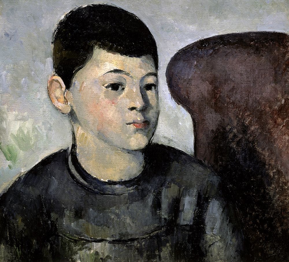 Wall Art Painting id:266124, Name: Portrait of the Artists Son, Artist: Cezanne, Paul