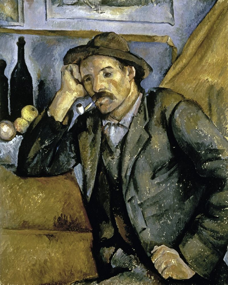 Wall Art Painting id:266125, Name: Smoker, Artist: Cezanne, Paul