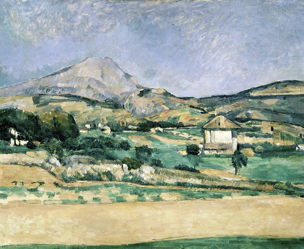 Wall Art Painting id:266131, Name: Valley of Mount St. Victoire, Artist: Cezanne, Paul