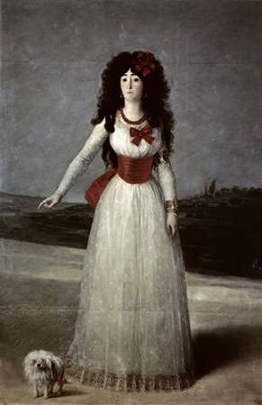 Wall Art Painting id:185993, Name: 13th Duchess of Alba, Artist: Goya, Francisco De