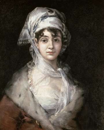 Wall Art Painting id:185994, Name: Antonia Zarate, Artist: Goya, Francisco De