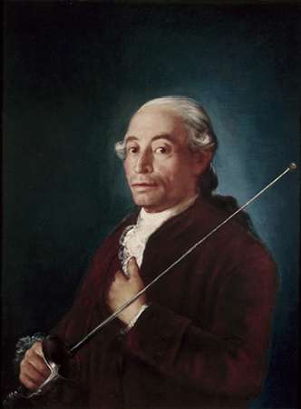 Wall Art Painting id:185996, Name: Portrait of Sabatini, Artist: Goya, Francisco De