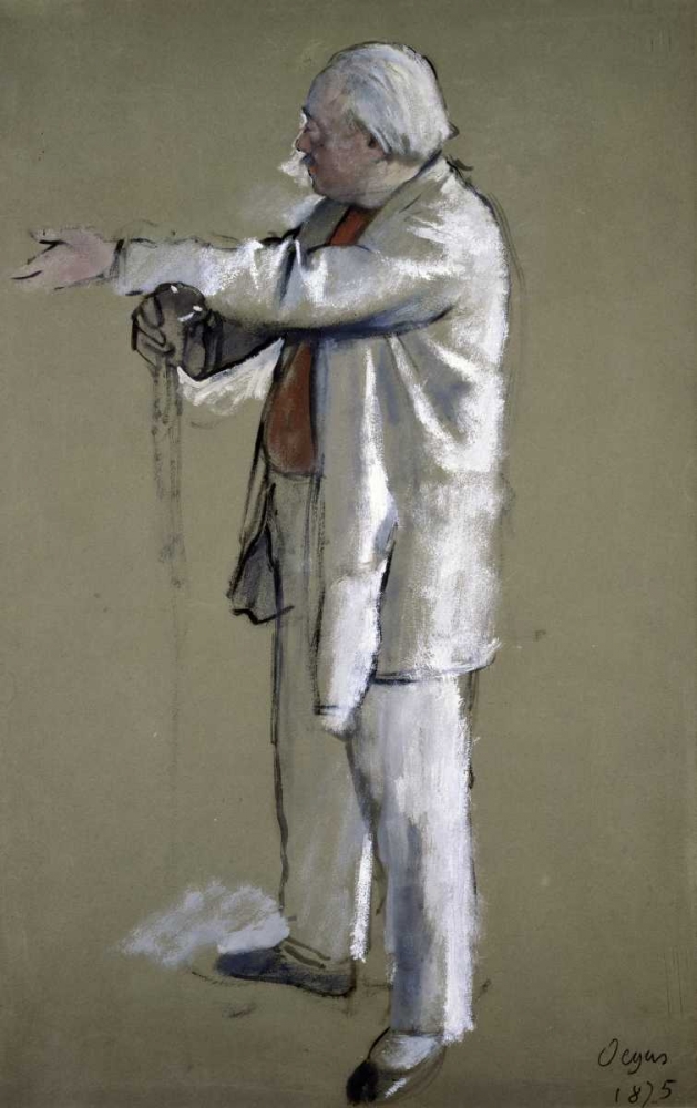 Wall Art Painting id:90962, Name: The Ballet Master, Artist: Degas, Edgar