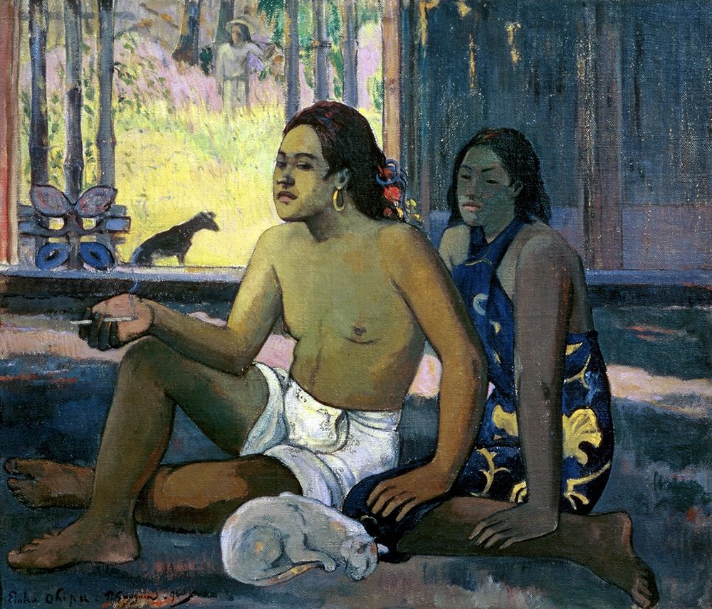 Wall Art Painting id:267335, Name: Eiaha Ohipa (Not Working), Artist: Gauguin, Paul