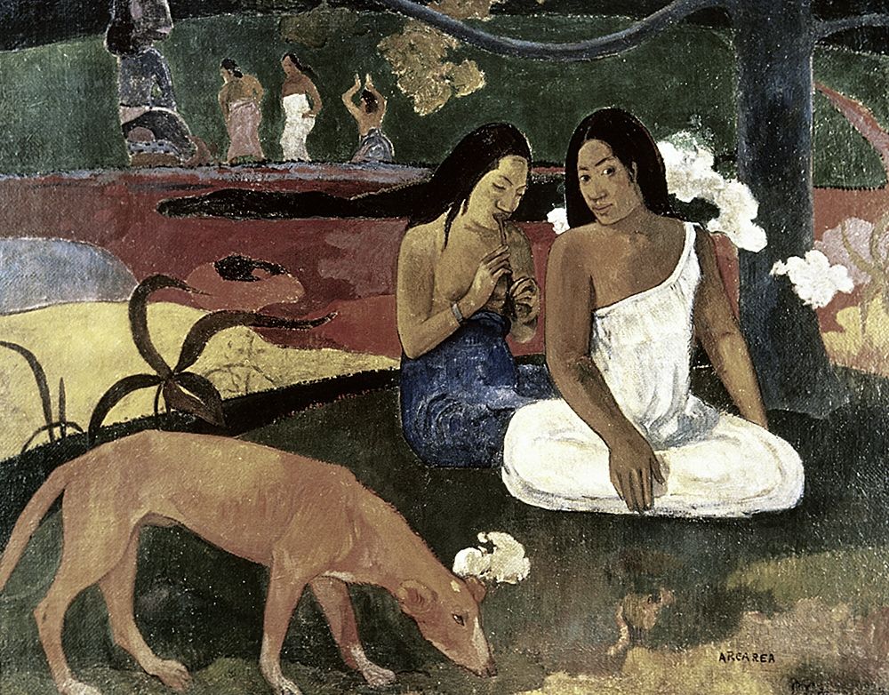 Wall Art Painting id:267340, Name: Joyousness, Artist: Gauguin, Paul